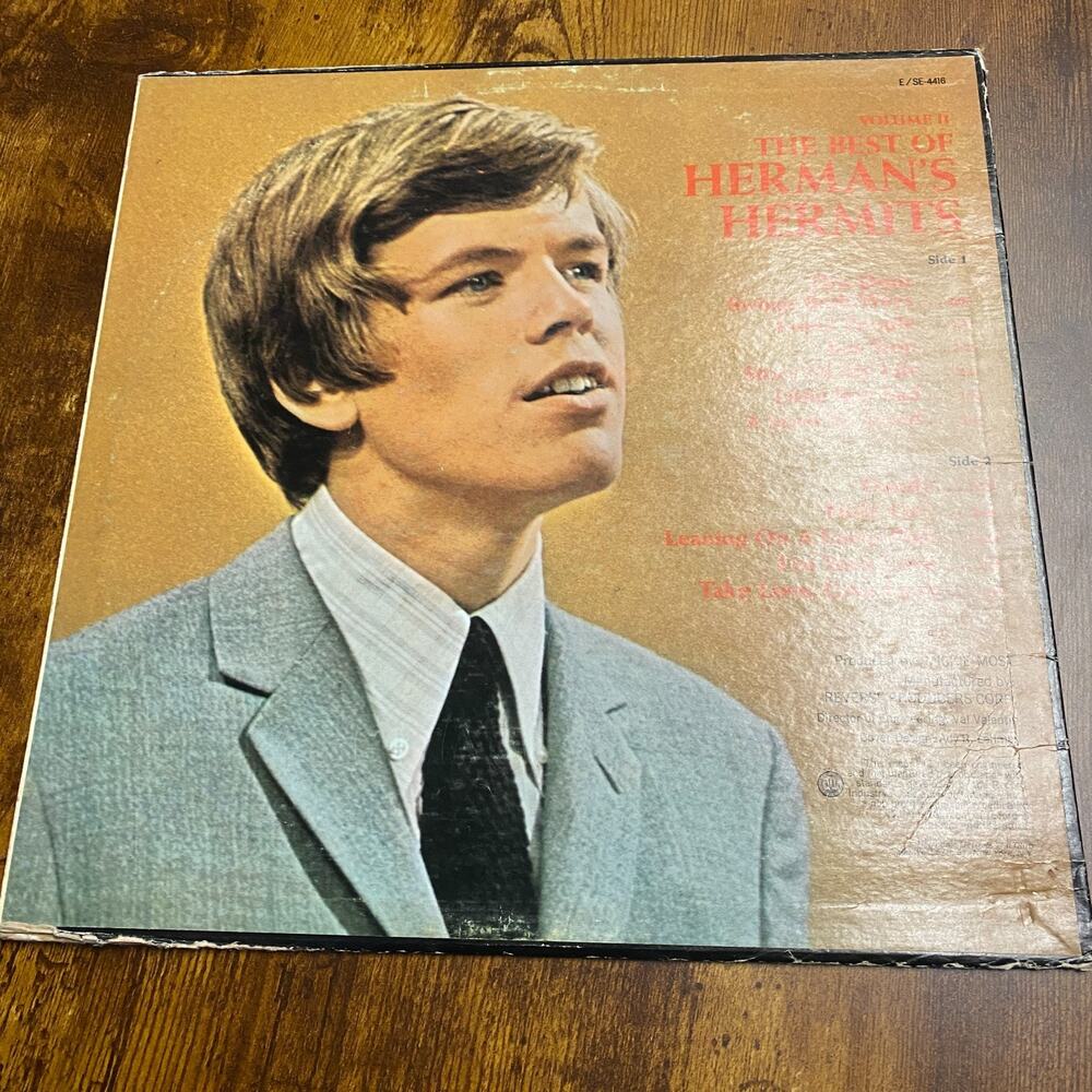 Herman's Hermits The Best of Volume 2 LP Vinyl 1966 MGM Records